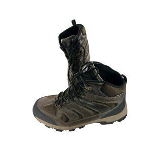 Eddie Bauer Mens Size 10M  Fairmont Hiking Boots Waterproof Brown Leather